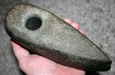 skafthul økse, shaft hole axe, Danish neolithic, stone hammer, 